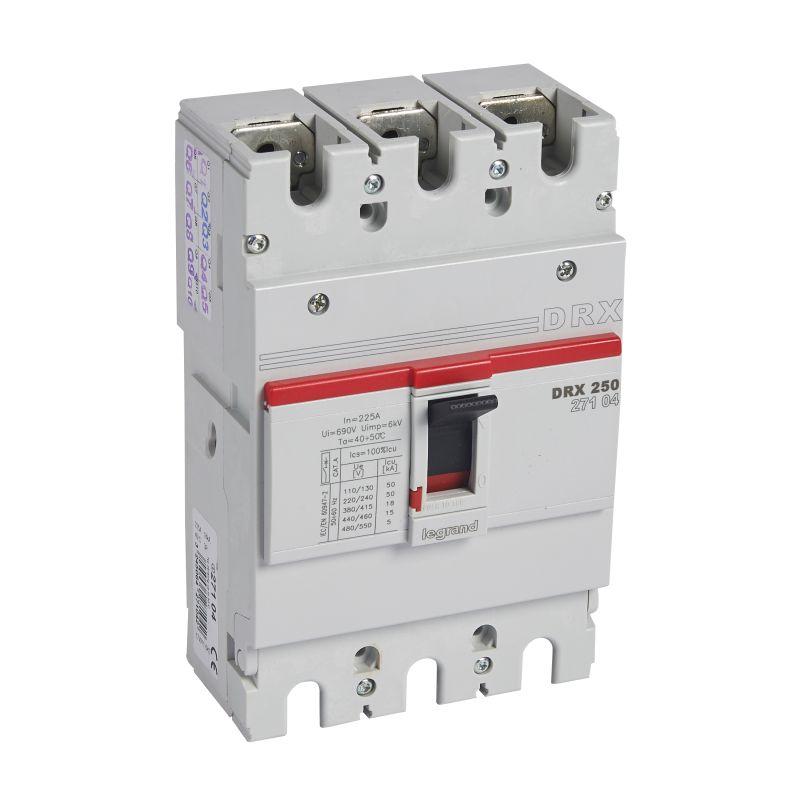 выключатель автоматический 3п 225а 18ка drx250 стационарн. leg 027104 от BTSprom.by