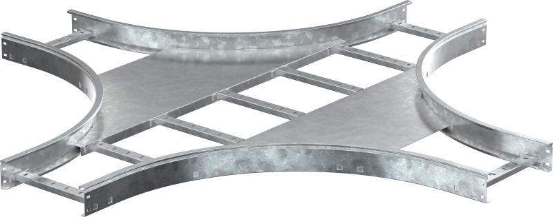 ответвитель для лотка х-образ. 150х600 r600 hdz lesta iek ckr05-4-150-600-hdz от BTSprom.by