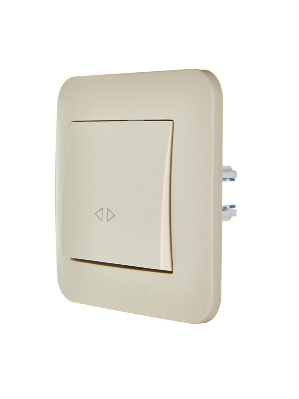  Выключатель промежуточный 1-кл.СП ASTI 10А IP20 в сборе крем. LEZARD 7081-0303-107 фото в каталоге от BTSprom.by