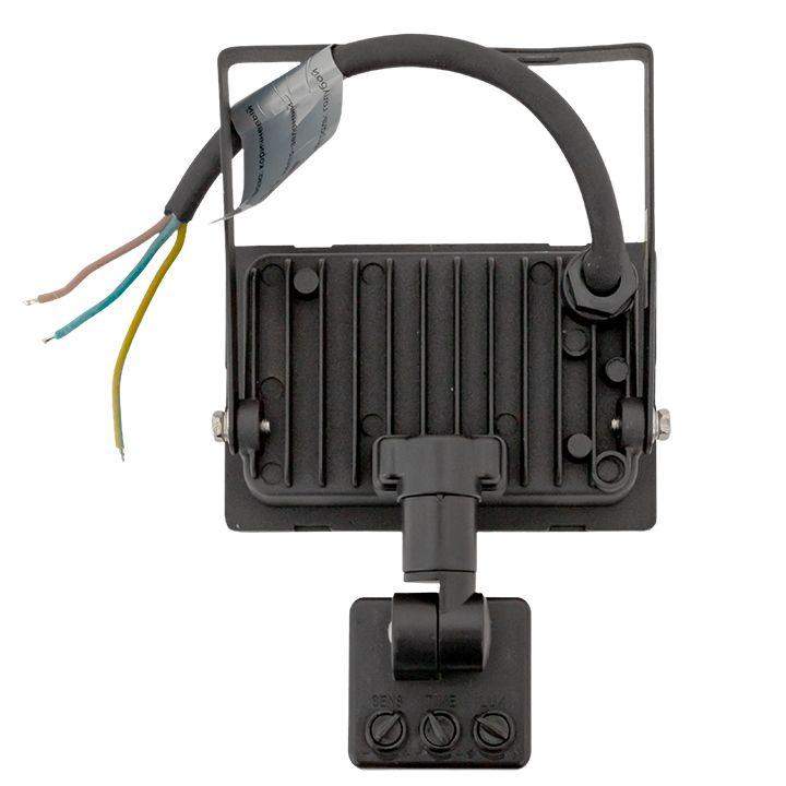  Прожектор светодиодный СДО-3003 30Вт 6500К IP54 с инфракрасным датчиком движения EKF FLL-3003-30D-6500 фото в каталоге от BTSprom.by