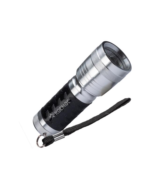 фонарь ручной 1втled 3xaaа корпус алюм. ремешок ручной космос kos109b от BTSprom.by