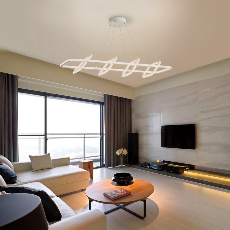  Светильник Collie 188Вт 4000К IP20 подвесной Freya FR6200PL-L188W фото в каталоге от BTSprom.by