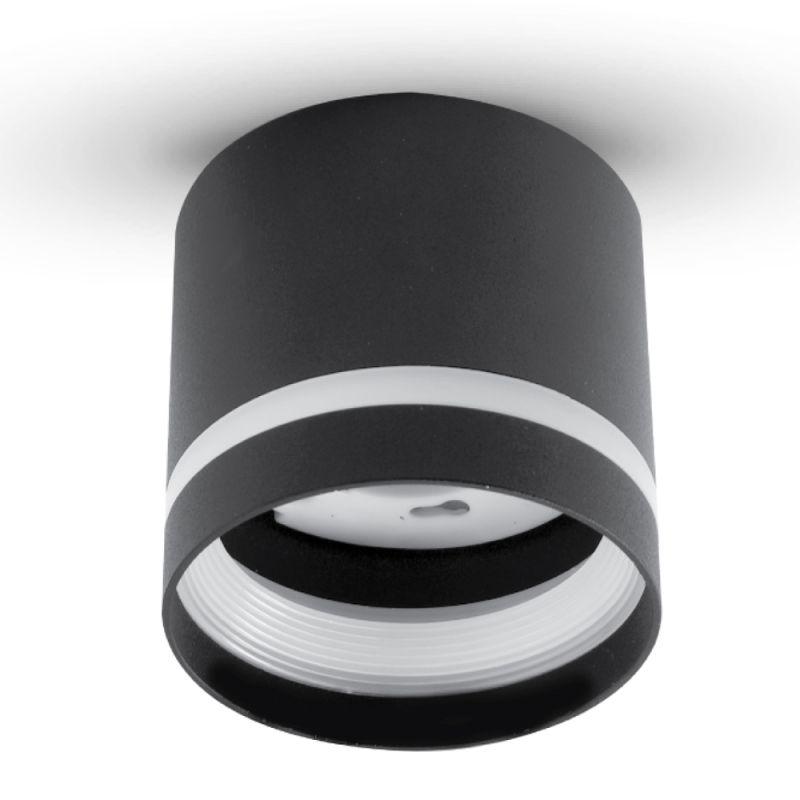 светильник встраиваемый ip20 под лампу gx53 lgx53-02 c02 черн. camelion 15395 от BTSprom.by