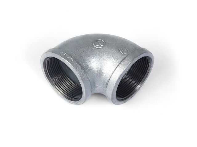 колено 1 1/4" вн. чугун оцинк., av engineering avec400000114 от BTSprom.by