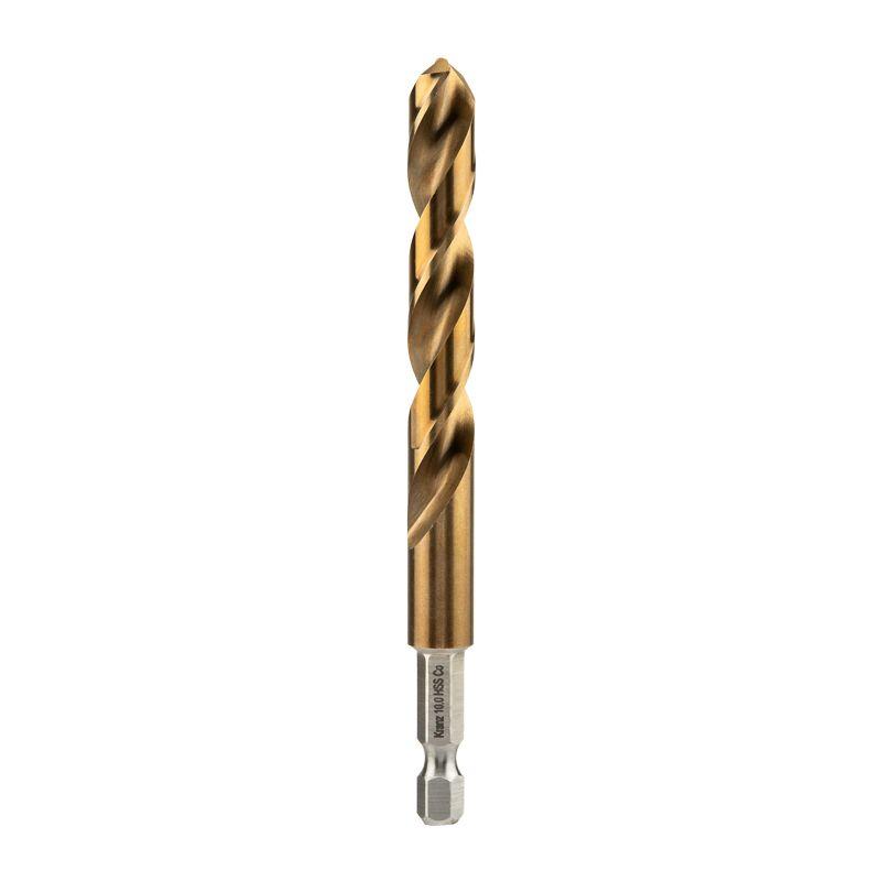  Набор сверл по металлу "Кобальт" 1.5-10 мм Р6М5К5 шестигранный хвостовик (10 предметов) Kranz KR-91-0634-1 фото в каталоге от BTSprom.by