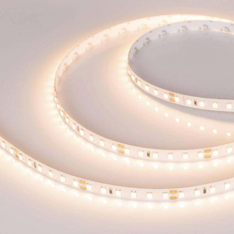 лента светодиодная rt-a120-8mm 24v warm 3000к 9.6вт/м ip20 2835 открыт. (уп.5м) arlight 024108(2) от BTSprom.by