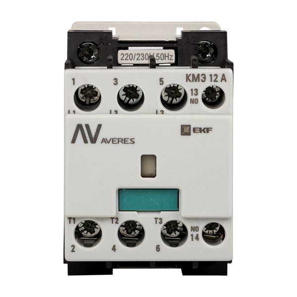  Контактор КМЭ 12А кат. 230В AC 1НО AVERES EKF ctr-s-12-10-230-av фото в каталоге от BTSprom.by