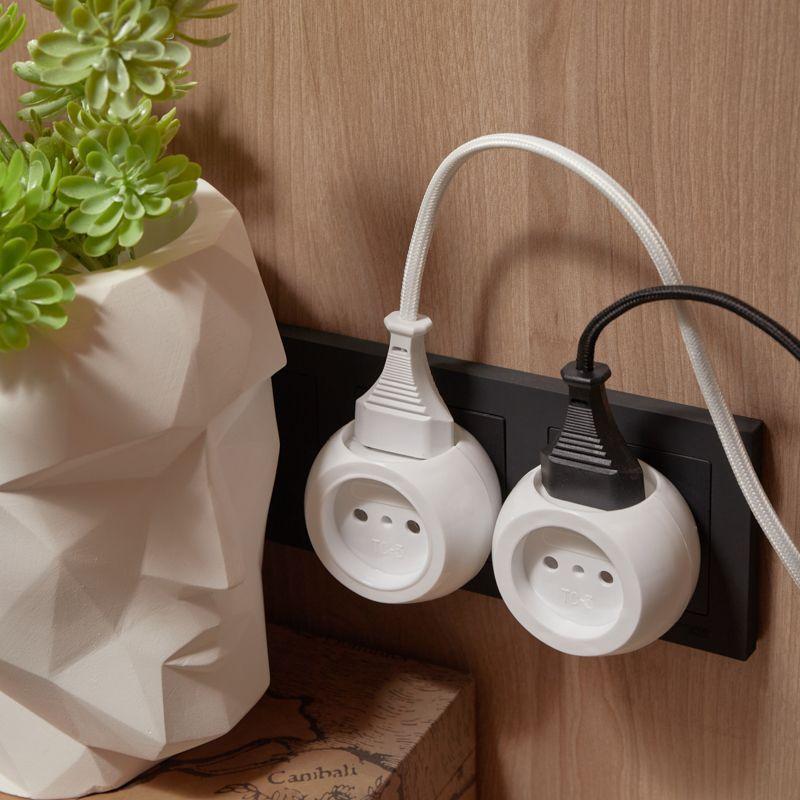  Разветвитель 3-м 6А Шар бел. (уп.2шт) Rexant 11-1063-2 фото в каталоге от BTSprom.by