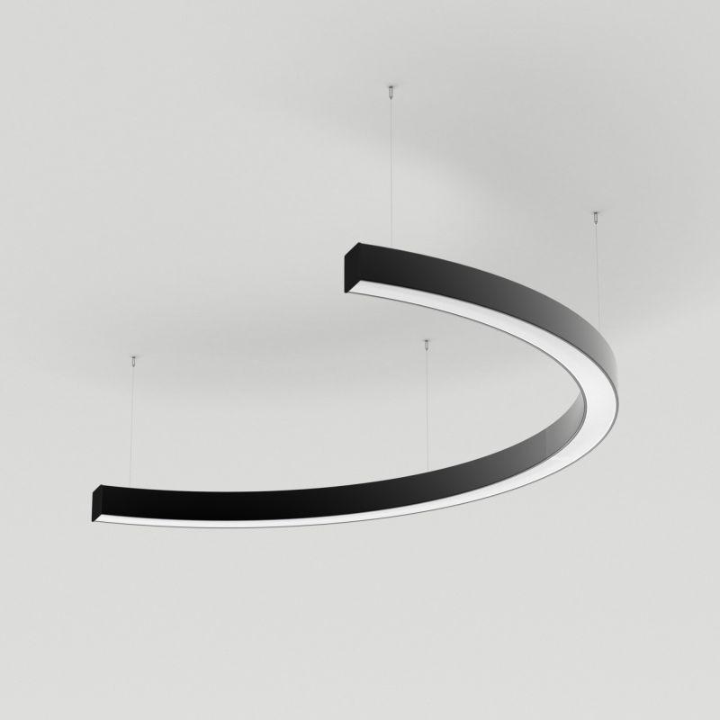 светильник sp-line-hang-arc-c3535-d800-34w warm3000 (black 230в) металл arlight 034016(1) от BTSprom.by