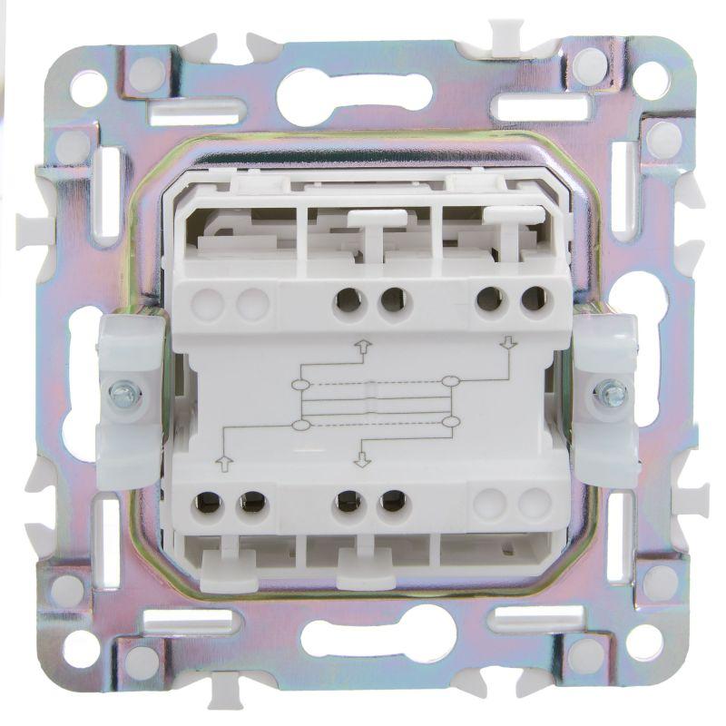  Выключатель перекрестный 1-кл. SKANDY 10А SK-V03G графит IEK SK-V13-0-10-K53 фото в каталоге от BTSprom.by