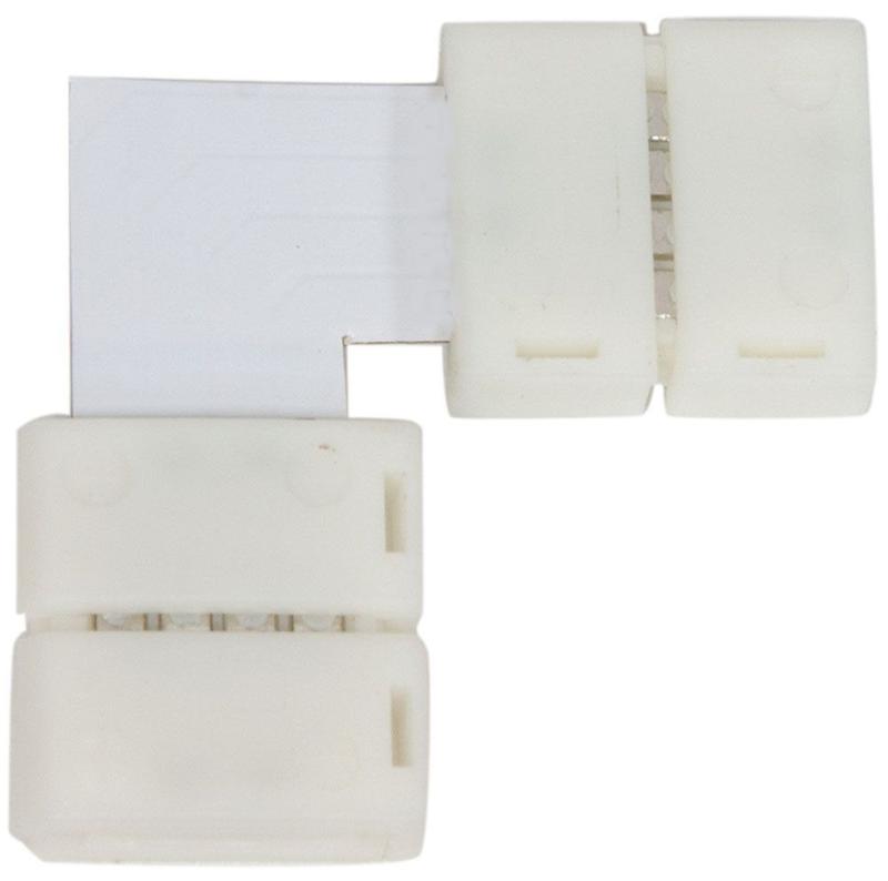 комплект l коннекторов с соединителем для светодиодной ленты (10мм) ld185 feron feron 23132 от BTSprom.by