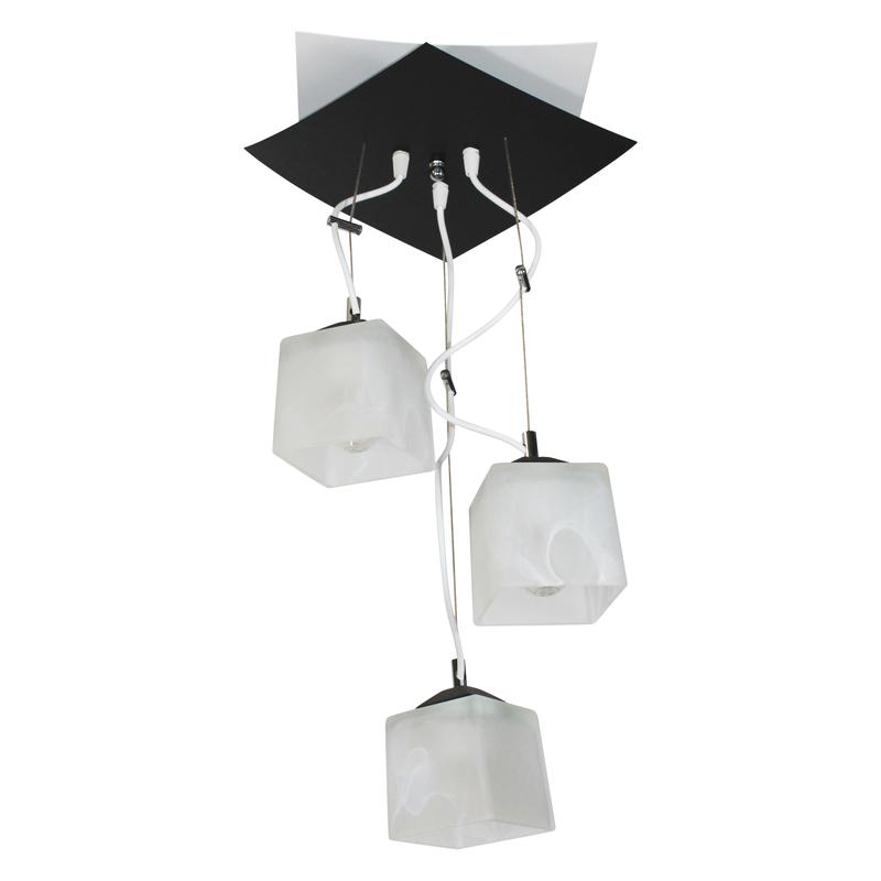  Светильник НСБ 01-3х60-102 (Плафон 62997) "Конверт" 233 бел./черн. (инд. упак.) Элетех 1005402879 фото в каталоге от BTSprom.by