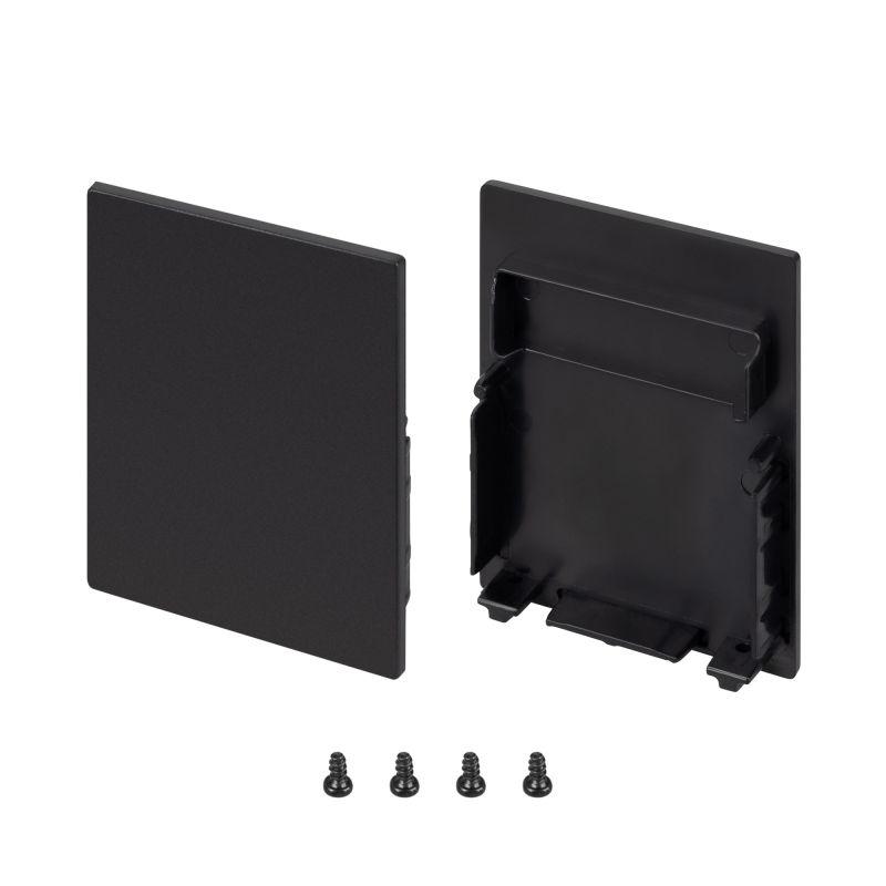 заглушка sl-line-4050-3l-low black глухая пластик (комплект) arlight 044677 от BTSprom.by