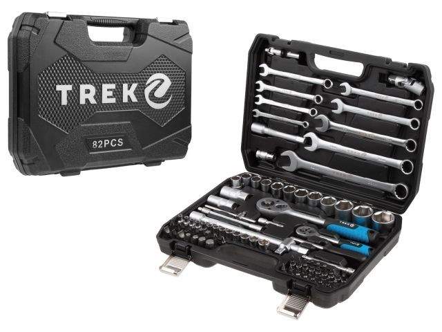 набор головок и ключей 82пр. trek (1/4", 1/2", 6 граней) от BTSprom.by