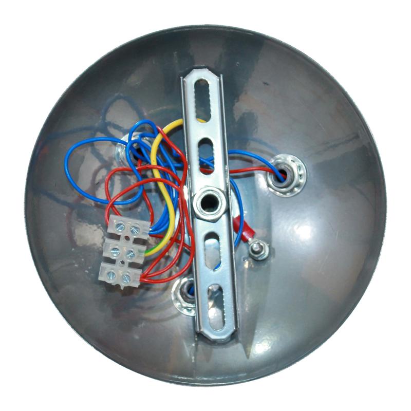  Светильник "Веста" 131 (плафон 8261) НПБ 01-3х60-175 Е14 (ИМ) потолочный хром Элетех 1005404986 фото в каталоге от BTSprom.by