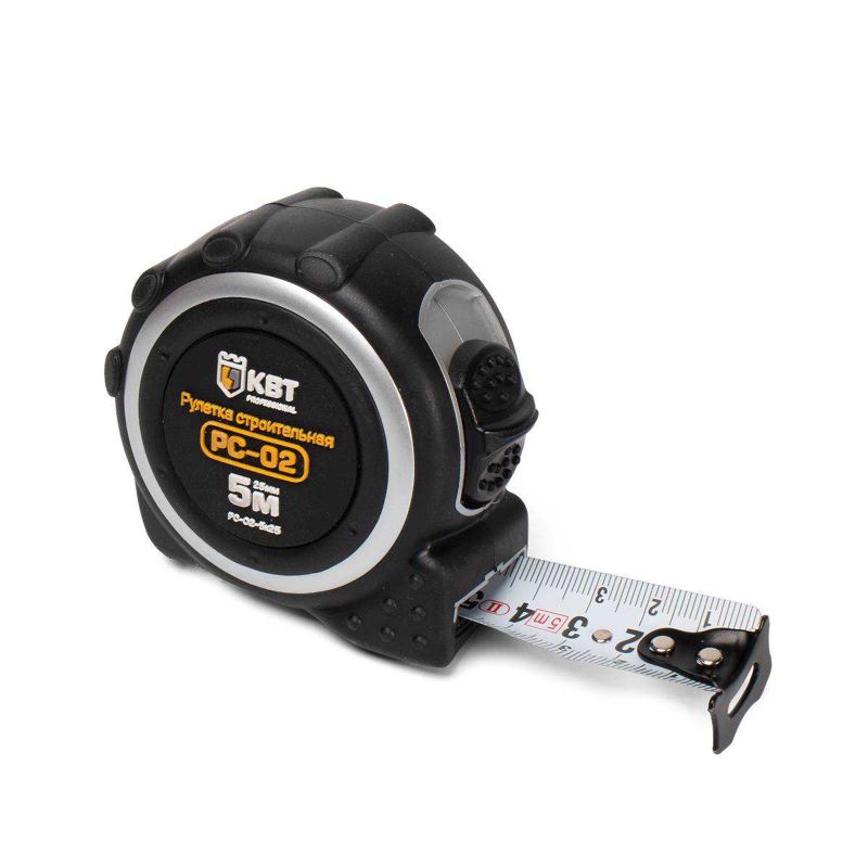 рулетка строительная рс-02-5х25 квт 78648 от BTSprom.by