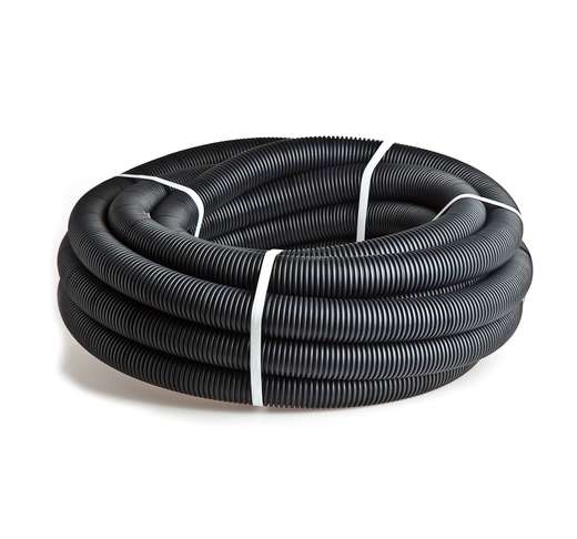 труба гофрированная пвд легкая d63мм без протяжки черн. (уп.15м) ruvinil 36300ч от BTSprom.by