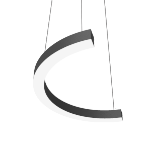 светильник светодиодный enso c 570х285х40мм 19вт 3000к подвесной ral9005 черн. матов. с опаловым рассеив. varton v1-r0-9c523-30000-2001930 от BTSprom.by