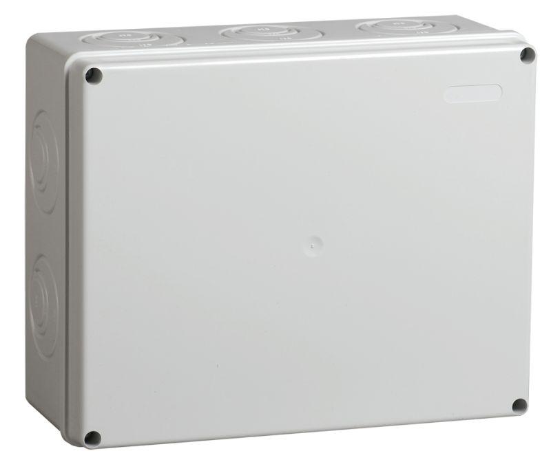 коробка распаячная оп 240х195х90 ip55 км41342 монт. плата iek uko10-240-195-090-k52-55 от BTSprom.by