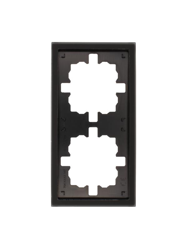 рамка 2-м zima универс. акрил. черн. матов. lezard 704-5980-147 от BTSprom.by