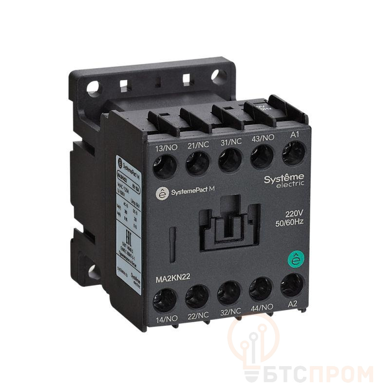 Реле промежуточное MA2K 3НО+1НЗ AC 400В 50/60Гц SE MA2KN31V7 фото в каталоге от BTSprom.by  Реле промежуточное MA2K 3НО+1НЗ AC 400В 50/60Гц SE MA2KN31V7 фото в каталоге от BTSprom.by