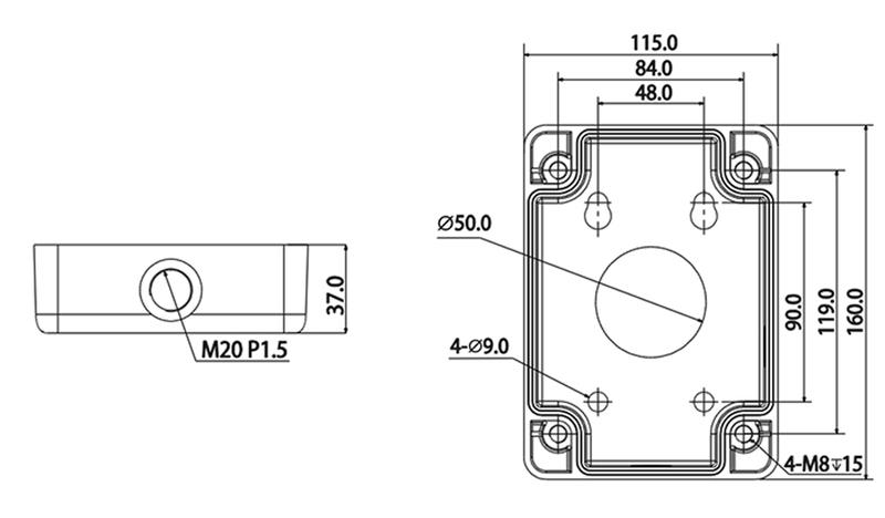  Коробка монтажная Rvi RVi-1BMB-1 white фото в каталоге от BTSprom.by