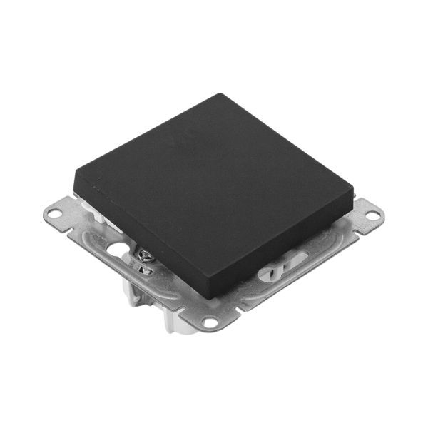  Выключатель перекрестный 1-кл. СП Эпика механизм черн. EKF UP1-SWB-12 фото в каталоге от BTSprom.by