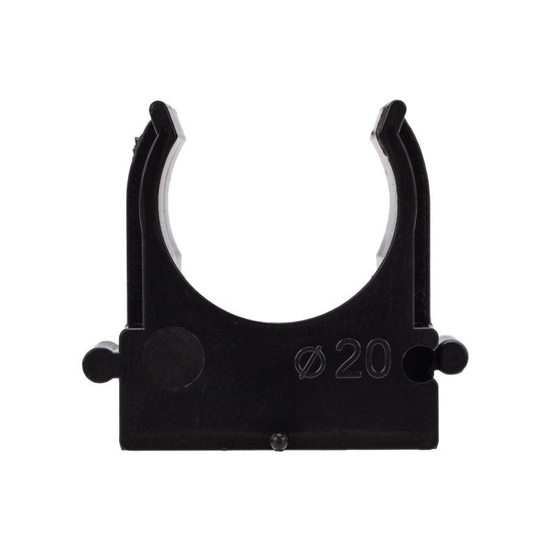  Держатель для труб (клипса) d20мм для монтажн. пистолета черн. Rexant 28-0420-2 фото в каталоге от BTSprom.by