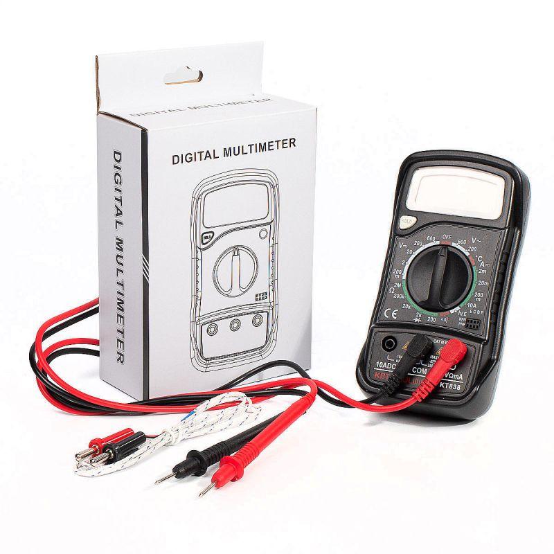  Мультиметр цифровой KT 838 "PROLINE" КВТ 791280 фото в каталоге от BTSprom.by