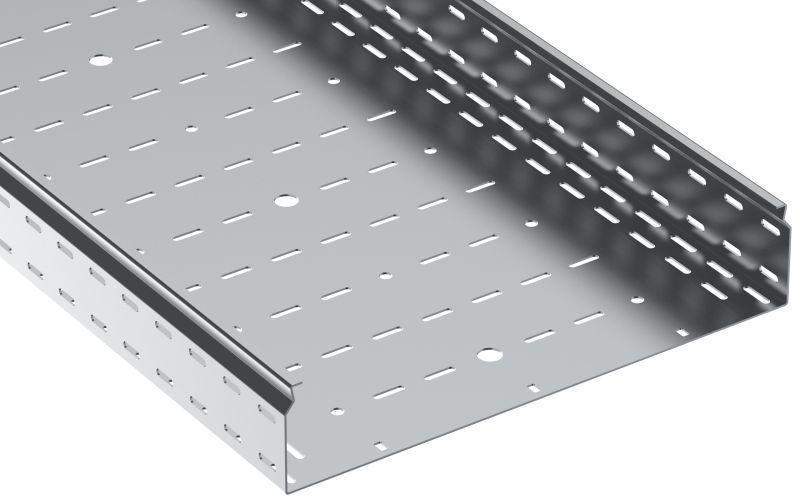 Лоток листовой перфорир. 100х500 L2000 сталь 2.0мм ESCA 7 IEK CLP10-100-500-200-2 от BTSprom.by