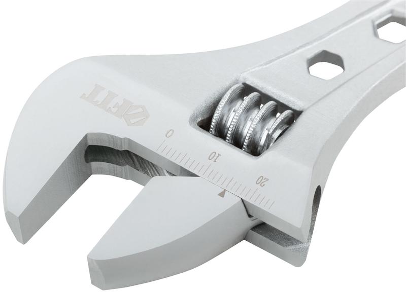  Ключ разводной "Классик" шкала увелич. захват прорезин. ручка 200мм 28мм FIT 70152 фото в каталоге от BTSprom.by