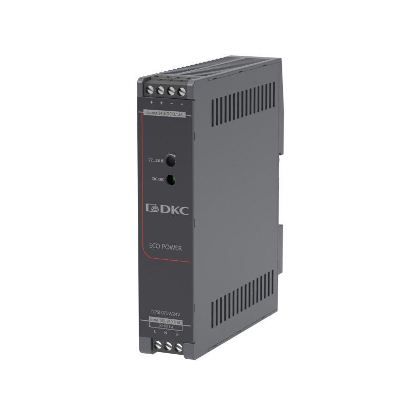 источник питания "eco power" 1ф 75вт 24в dkc dpsl075w24v от BTSprom.by