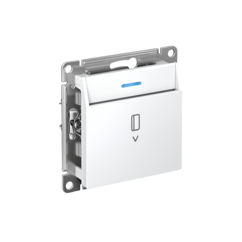 выключатель карточный 2мод. сп atlasdesign 10а ip20 без задержки времени механизм жемчуж. se atn000467 от BTSprom.by