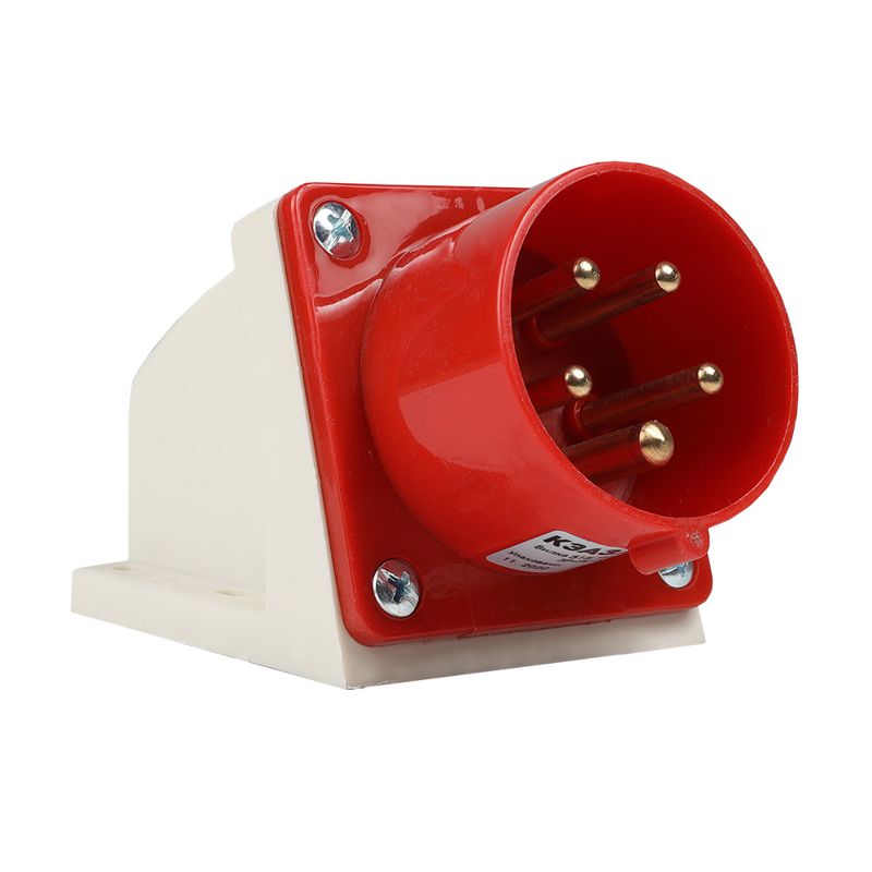  Вилка 515 16А 6h 380AC 3P+PE+N IP44 для монтажа на поверхность КЭАЗ 241215 фото в каталоге от BTSprom.by