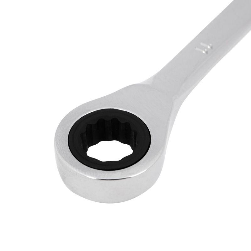  Ключ комбинированный трещоточный 11мм CrV зеркальный хром Rexant 12-5806-1 фото в каталоге от BTSprom.by