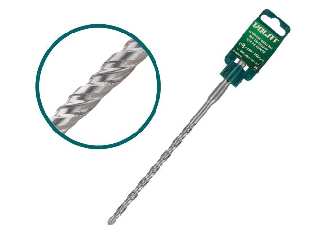 8х150х210 мм бур (сверло) sds-plus s4 волат (бур по бетону) 82108-210 от BTSprom.by