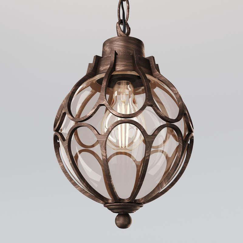  Светильник Via 1х60Вт E27 IP44 подвесной Maytoni O024PL-01G фото в каталоге от BTSprom.by