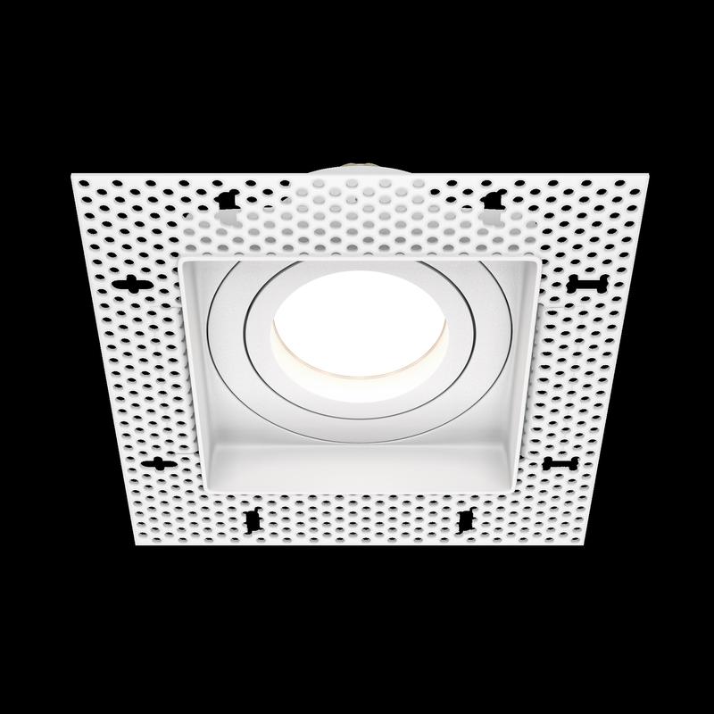  Светильник Atom 10Вт GU10 встраив. Maytoni DL003-01-W фото в каталоге от BTSprom.by