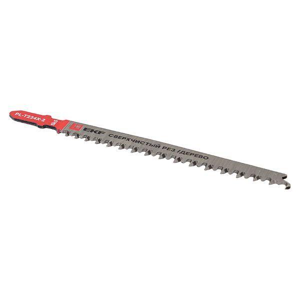  Пилка для электролобзика T234X (быстрый чистовой рез по дереву)(SK5) (уп.2шт) Professional EKF pl-t234x-2 фото в каталоге от BTSprom.by