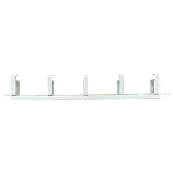  Органайзер кабельный TERACOM PRO 1U 5 колец сер. EKF TRP-1CO-5R-M-GR фото в каталоге от BTSprom.by