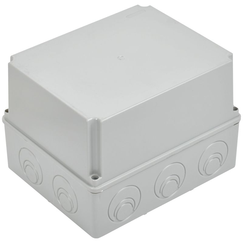  Коробка распаячная ОП 240х195х165 IP55 КМ41274 RAL7035 IEK UKO10-240-195-165-K41-55 фото в каталоге от BTSprom.by