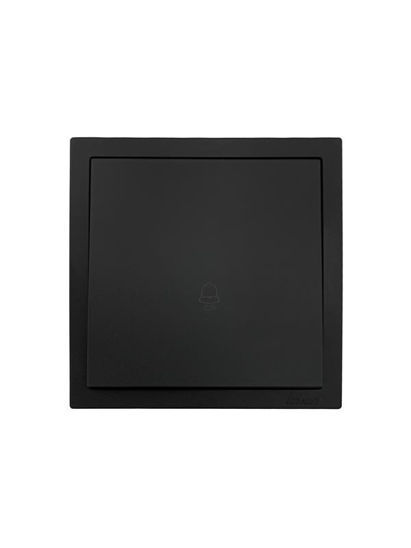 кнопка звонка сп zima ip20 безвинт. зажим черн. бархат lezard 704-4288-103qc от BTSprom.by