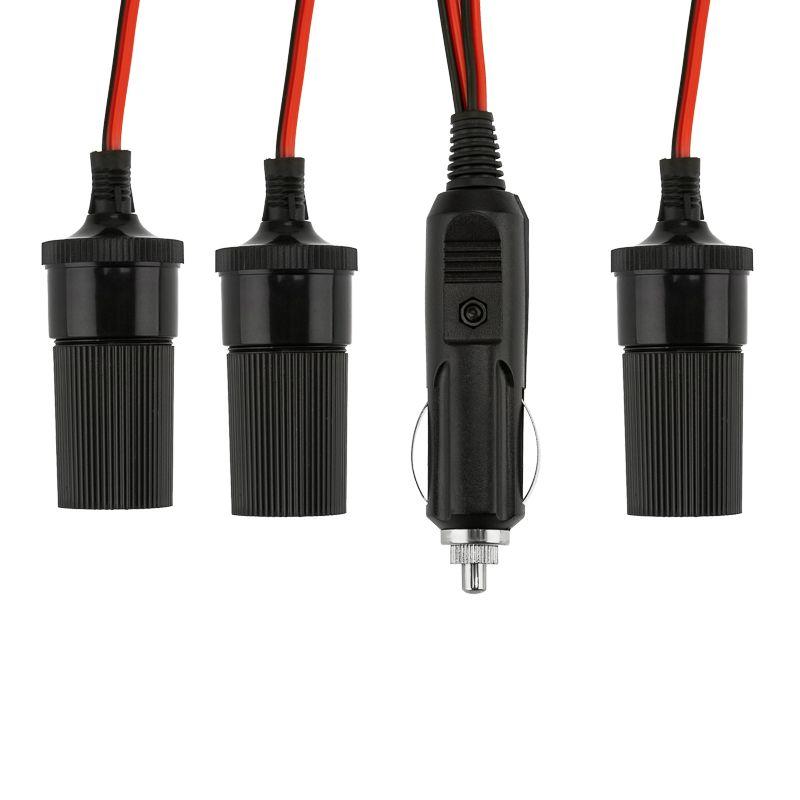  Разветвитель автоприкуривателя 3 гнезда шнур Rexant 16-0221 фото в каталоге от BTSprom.by