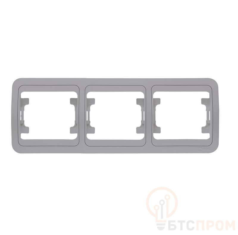 Рамка 3-м Mimoza горизонт. серебр. Makel 22413 фото в каталоге от BTSprom.by  Рамка 3-м Mimoza горизонт. серебр. Makel 22413 фото в каталоге от BTSprom.by
