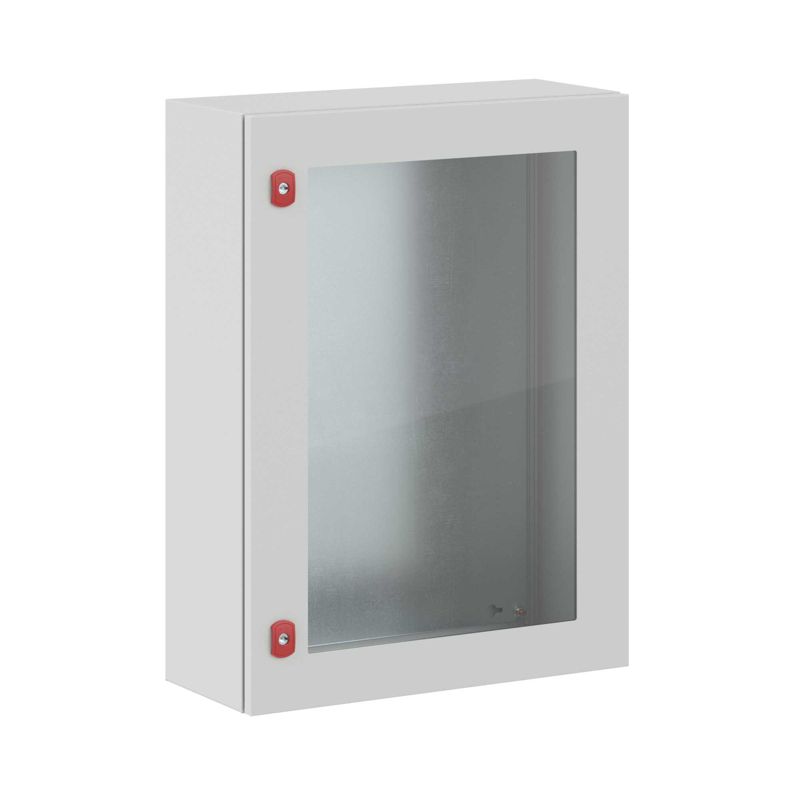 корпус навесной st 800х600х250мм ip66 с прозр. дверью с монтажн. платой без фланца dkc r5stx0869-f от BTSprom.by