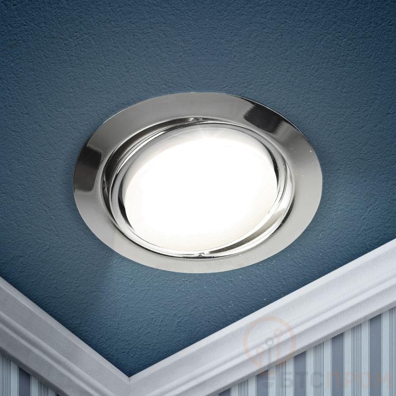 Светильник под GX53 13Вт 220В поворотный хром KL35 A CH /1 ЭРА Б0049556 фото в каталоге от BTSprom.by  Светильник под GX53 13Вт 220В поворотный хром KL35 A CH /1 ЭРА Б0049556 фото в каталоге от BTSprom.by