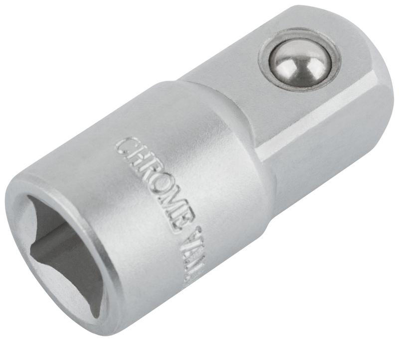  Переходник для воротка CrV профи 1/2дюйм (П)-3/8дюйм (М) FIT 62648 фото в каталоге от BTSprom.by