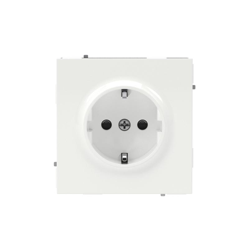 розетка силовая kant 2p+e защ. шторки бел. магнолия dkc 7000003 от BTSprom.by