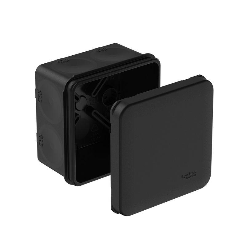 коробка распределительная multibox ip66 70х70х42 diy (со стикером) черн. se imt352961 от BTSprom.by