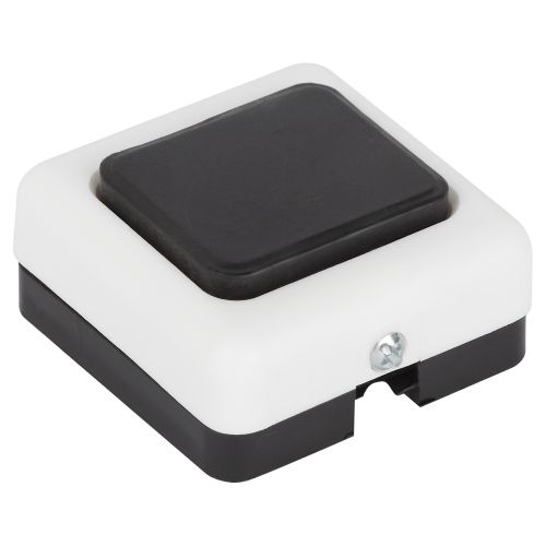  Кнопка дверного звонка D2 проводного черн. 1 мелодия D2 ЭРА Б0051802 фото в каталоге от BTSprom.by